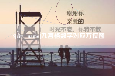 泗洪九宫格数字对应方位图