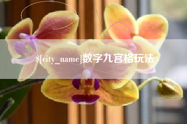 泗洪数字九宫格玩法
