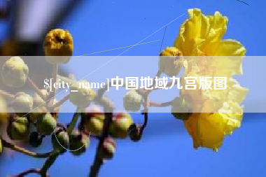 泗洪中国地域九宫版图