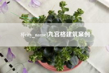 泗洪九宫格建筑案例