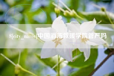 泗洪中国消防救援学院管严吗