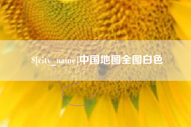 泗洪中国地图全图白色