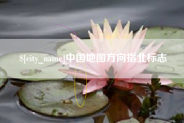泗洪中国地图方向指北标志