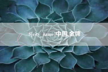 泗洪中国,金牌