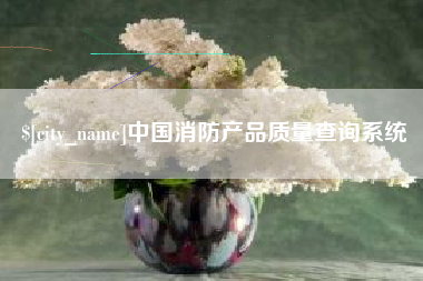泗洪中国消防产品质量查询系统
