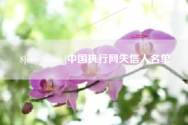 泗洪中国执行网失信人名单