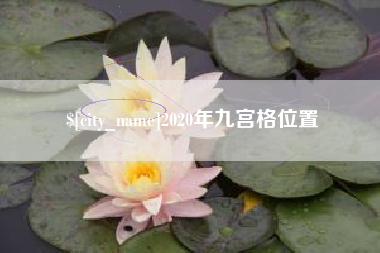 泗洪2020年九宫格位置